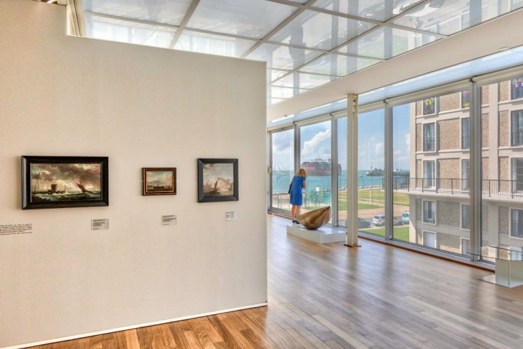 Face à la mer, le musée d’art moderne André Malraux présente une des premières collection impressionniste de France - © Jacques Basile / Ville du Havre