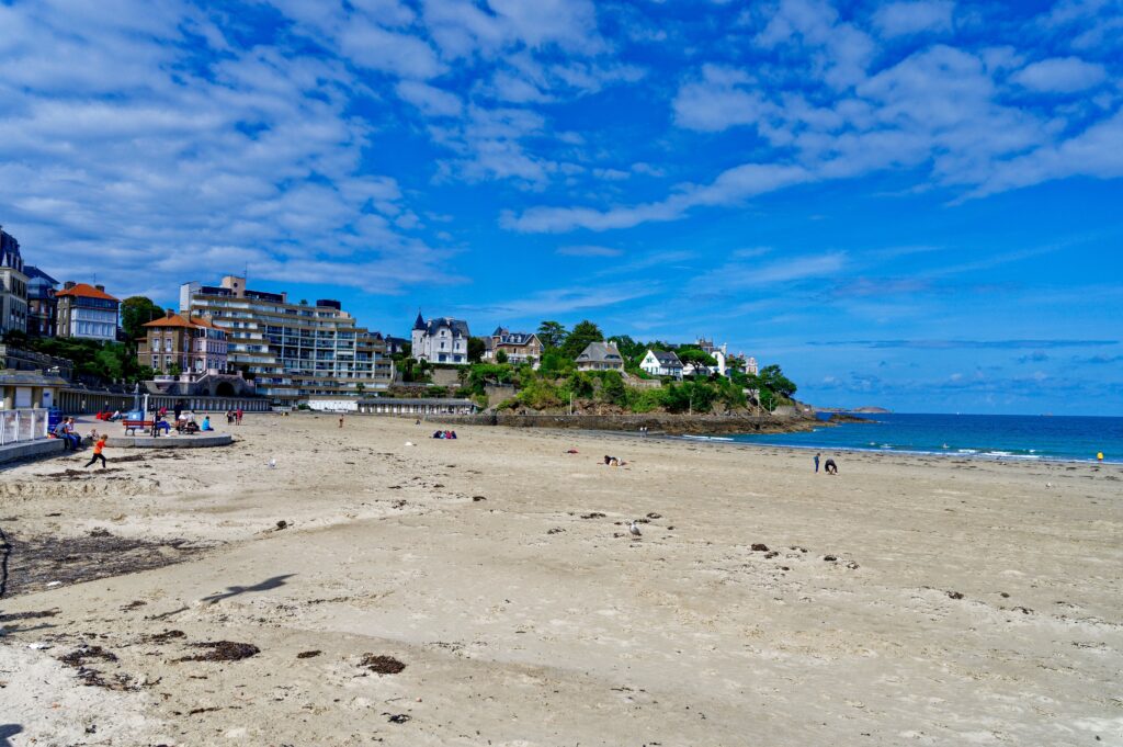 La plage de l'Écluse, Dinard