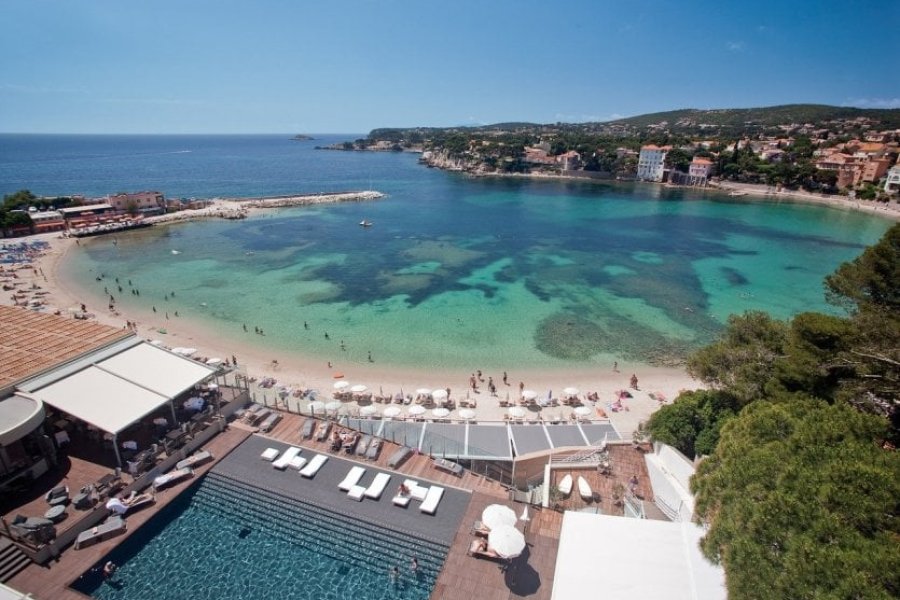 Vue sur la baie de Bandol