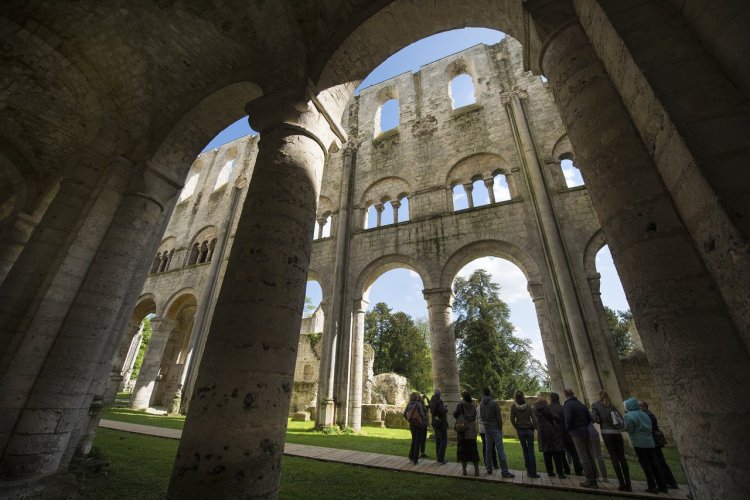 L'abbaye de Jumièges - © DR