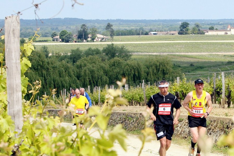 Marathon entre les vignes de Sauternes