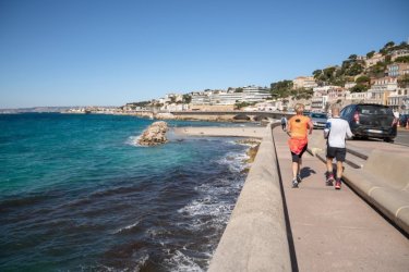 La corniche Kennedy, Marseille