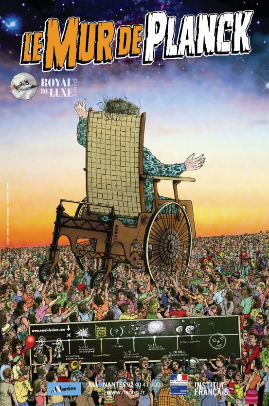 Le mur de Planck - © Royal de Luxe