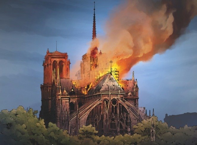 furniture Darken controller Notre-Dame de Paris. La nuit du feu" : retour en BD sur un drame national : France furniture Darken controller Notre-Dame de Paris. La nuit du feu" : retour en BD sur un drame national : France