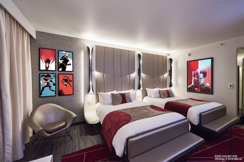 Disney’s New York – The Art of Marvel - © DR
