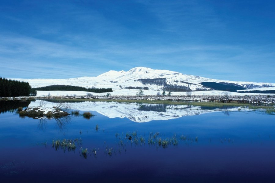 Le puy de Dôme, la beauté de l'Auvergne en hiver
