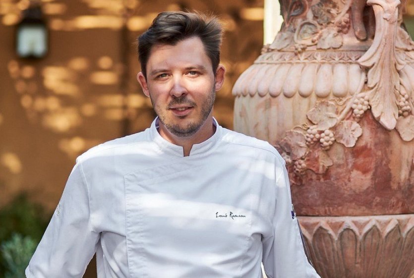 Chef Louis Rameau - Jardin de Berne - © Chateau de Berne