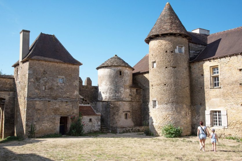 Le château Pontus de Tyard à Bissy-sur-Fley - © Rozenn KREBEL