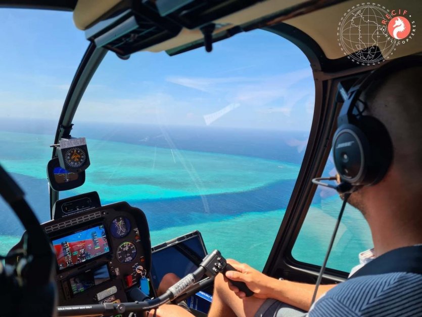 Les réservations sont ouvertes dès à présent. - © Recif Helicopteres