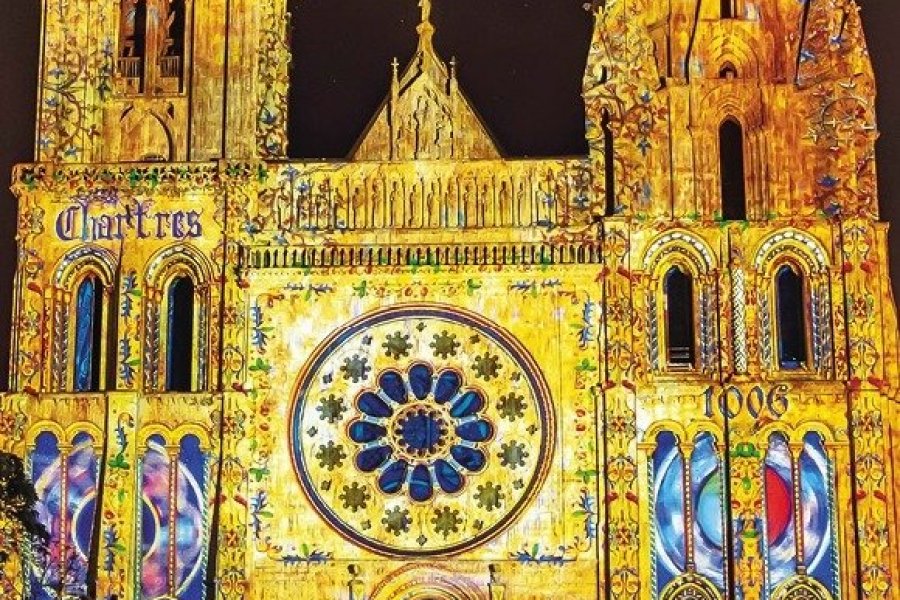 Chartres en Lumière : contempler le patrimoine autrement une fois la nuit tombée