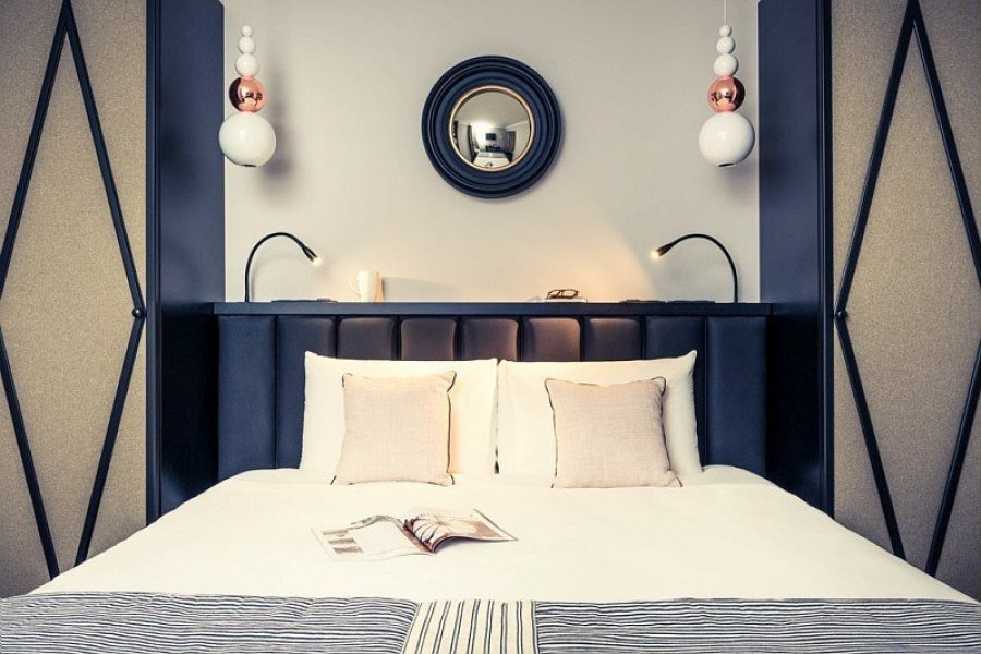 Chambre à l'hôtel Mercure Paris Arc de Triomphe Wagram