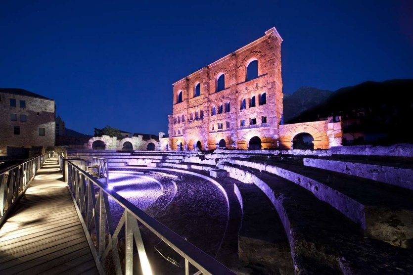 Théâtre romain d'Aoste - © Vallée d'Aoste Tourisme