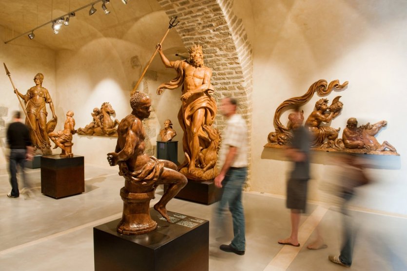 Sculptures navales au musée national de la Marine à Brest - © MnM-Photo Arnaud Fux