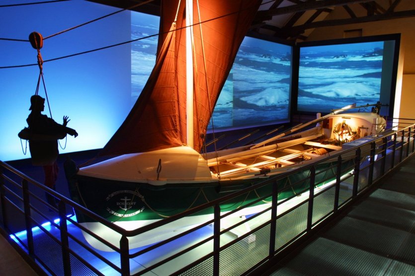 Sauvetage en mer au musée national de la Marine à Port-Louis - © CPAR Benjamin Rupin MnM