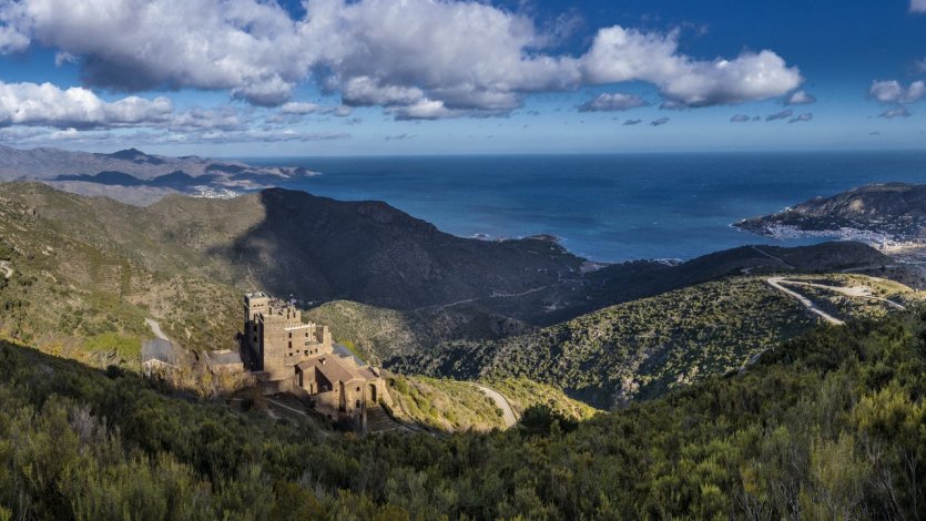 De Cadaqués à Colliure - Sant Pere de Rodes - © DR