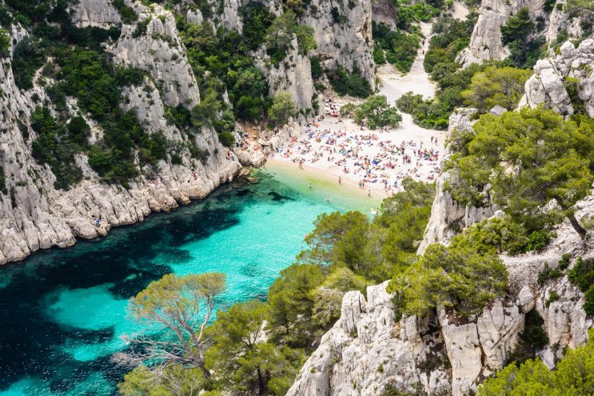 Plage de la calanque d'En-Vau. - © olrat - Shutterstock.com