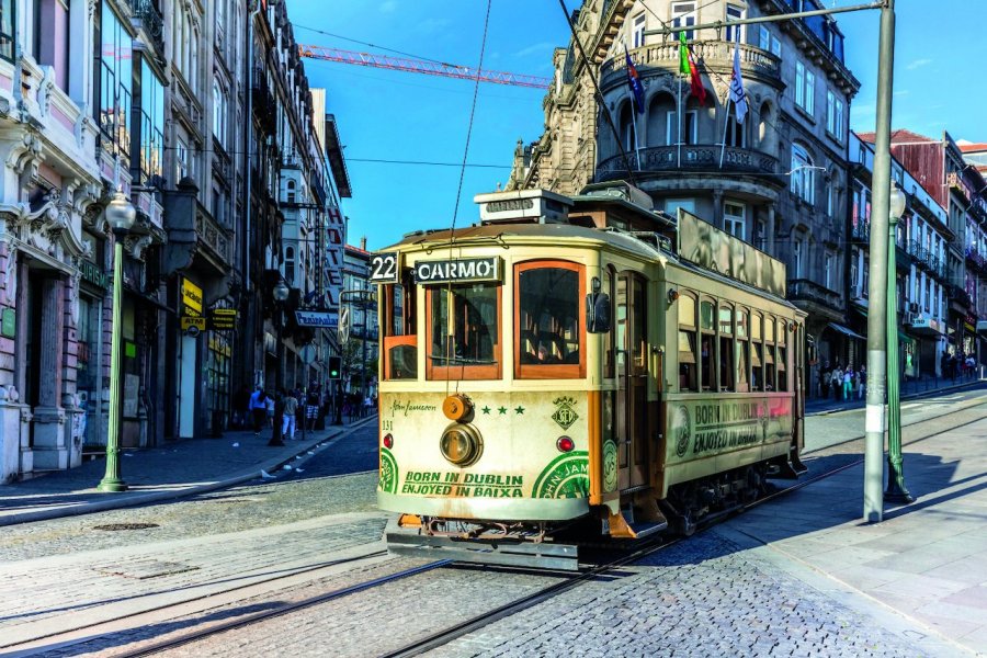Tramway de la ville de Porto, Portugal