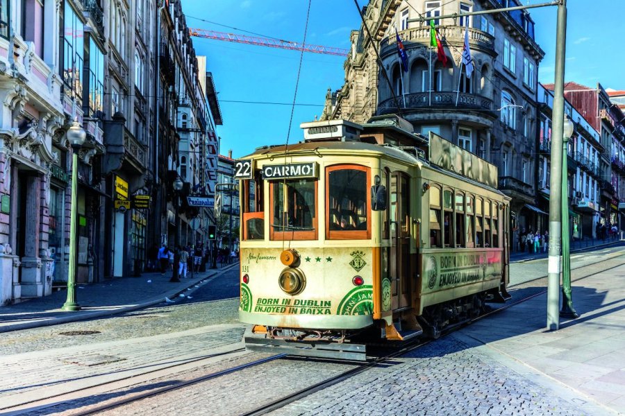 Tramway de la ville de Porto, Portugal