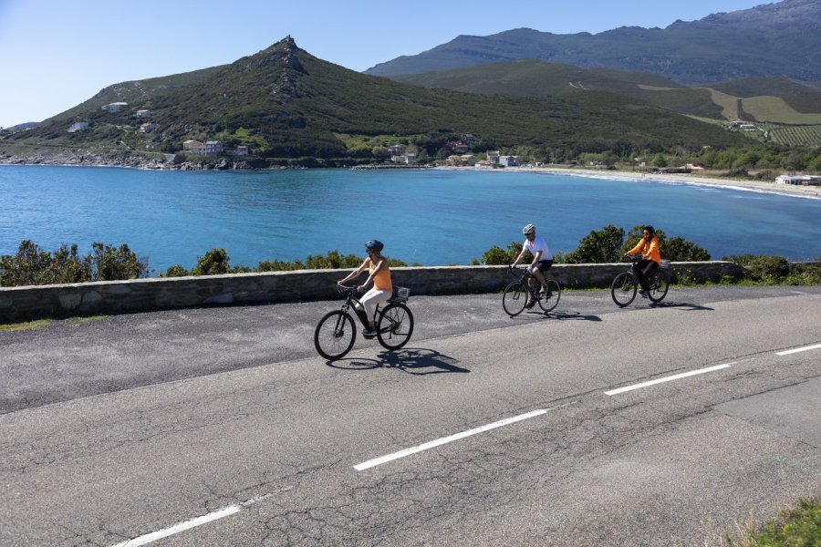 Balade en vélo sur le GT20 en Haute-Corse