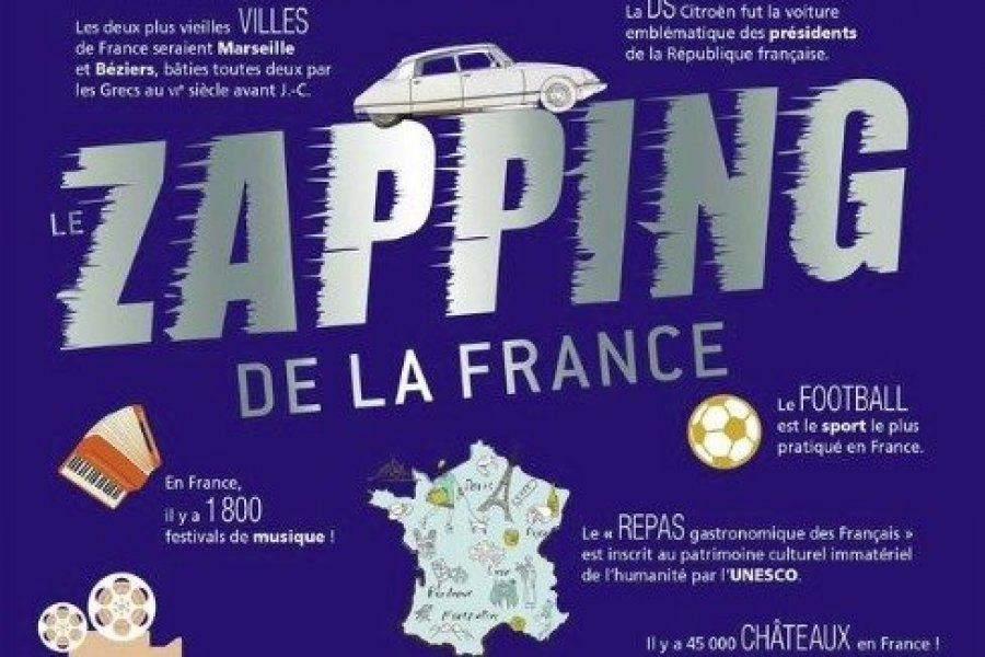 Conseil lecture : Le Zapping de la France, l'essentiel à connaître sur l'Hexagone
