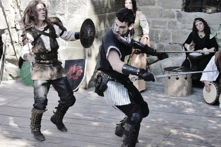 Combat de chevalier - © La Harde