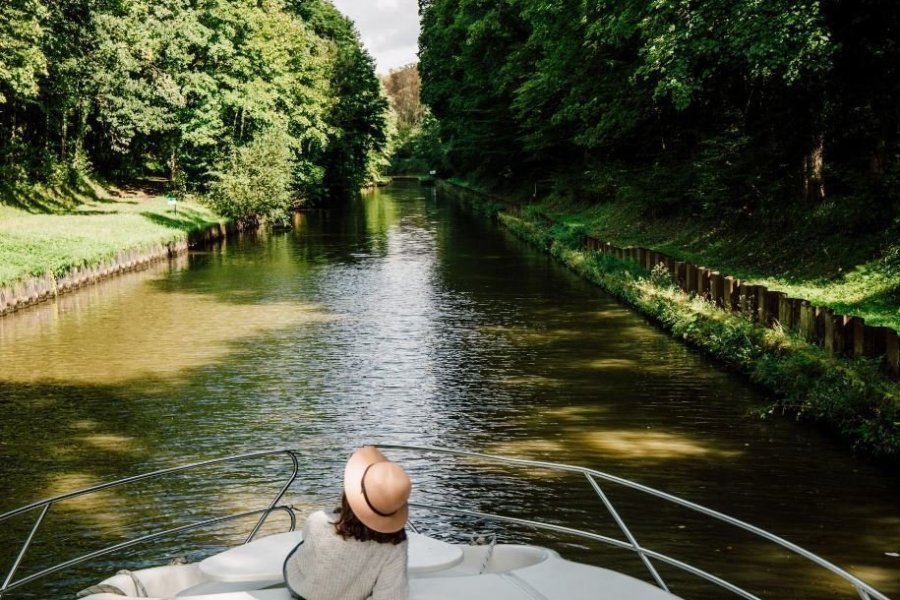 Tourisme fluvial en Terres d'Oh ! pour découvrir les richesses de l'Alsace-Lorraine
