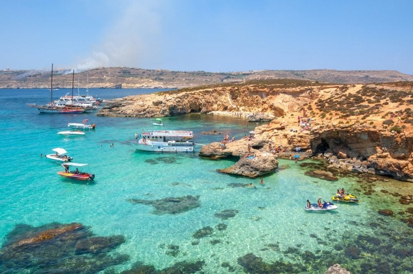 Lors de son séjour linguistique, l'île de Comino est à découvrir. - © © RR Photo - Shutterstock.com