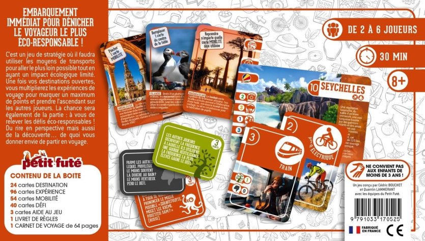 Embarquement immédiat, le nouveau jeu de société du Petit Futé - © DR