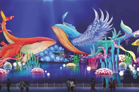 Blagnac s'illumine à l'occasion du Festival des Lanternes