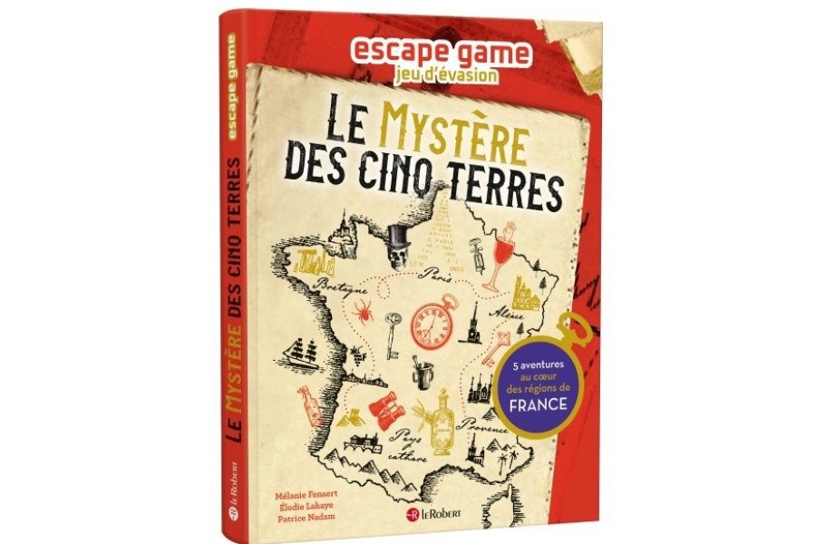 Le mystère des Cinq Terres : un livre-jeu pour visiter la France autrement