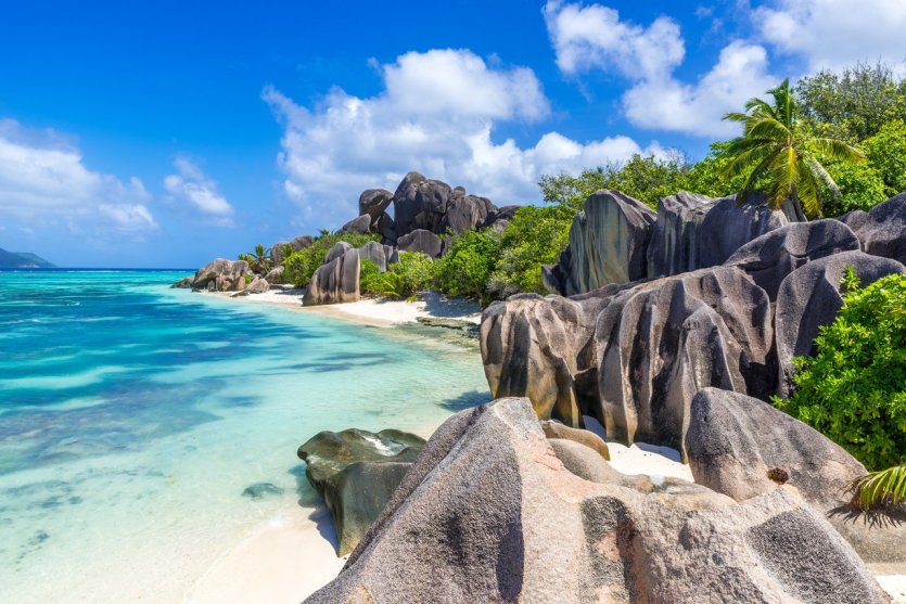 Anse Source d'Argent sur l'île de la Digue - © © Simon Dannhauer - Shutterstock.com