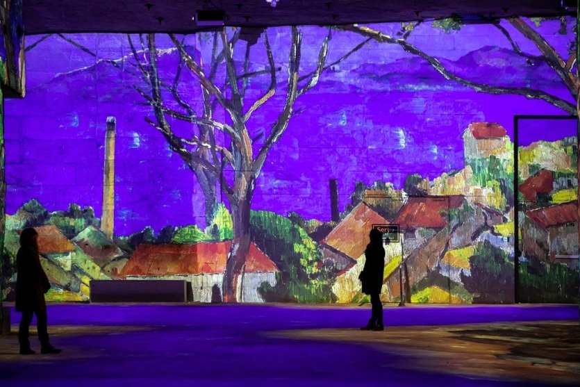 Deux nouvelles expositions à venir autour de Cézanne et Kandinsky à l'Atelier des Lumières