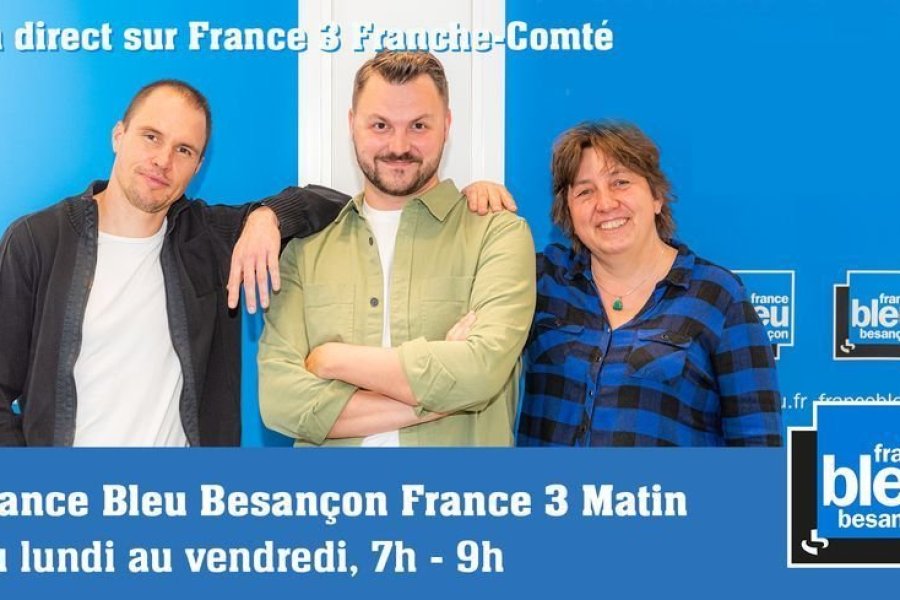 En Franche-Comté on écoute la radio à la télé...