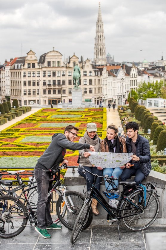 Mont des arts - © visit.brussels / Eric