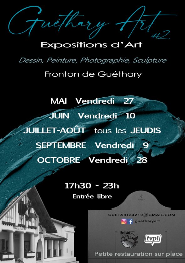 Affiche Guéthary Art 2022