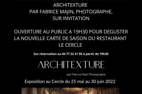 Vernissage de l'exposition Architexture