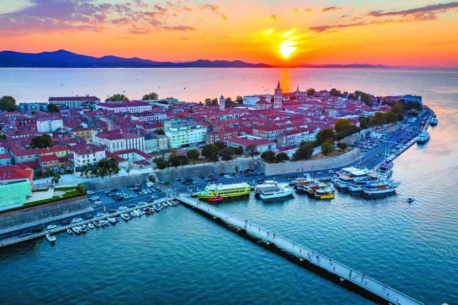 Zadar, patrimoine, mer et nature envoûtante en Croatie
