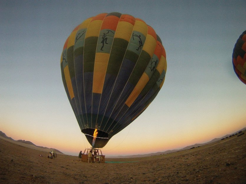 montgolfière sossusvlei - © Camille ESMIEU