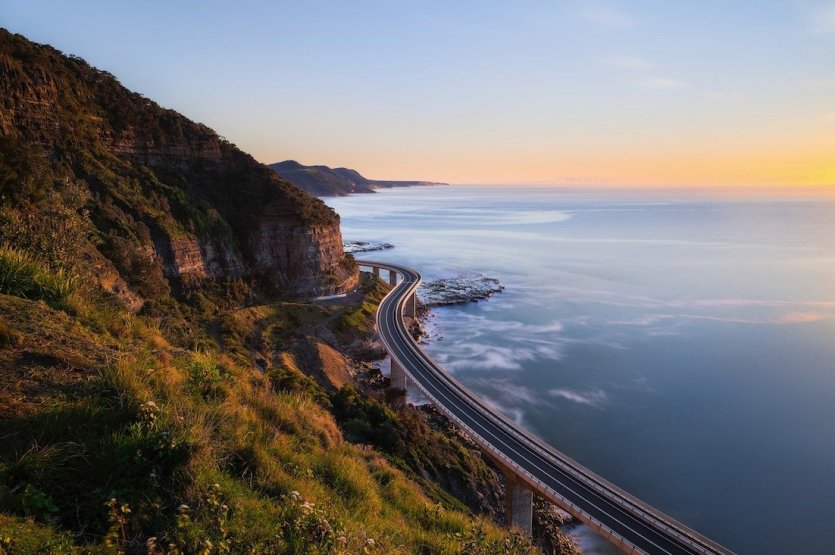 Sea Cliff Bridge Clifton Grand Pacific Drive - © Destination NSW