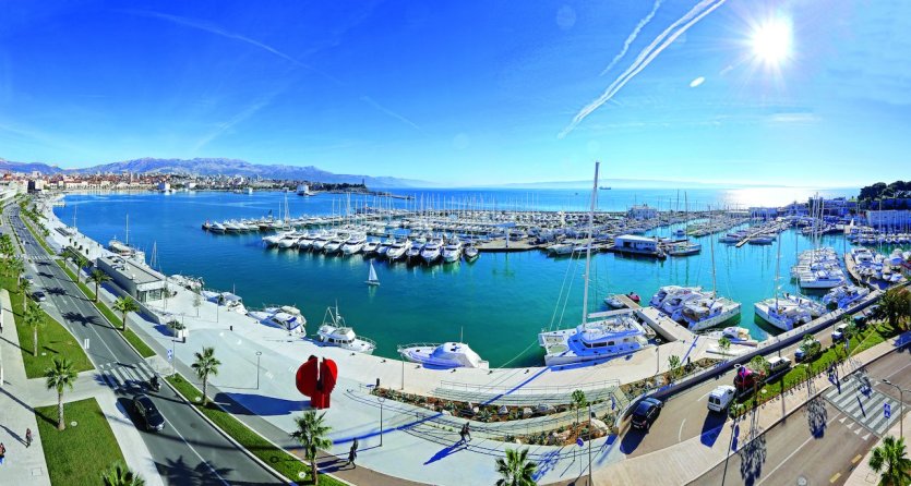 Split - Panorama zapadna - © DR