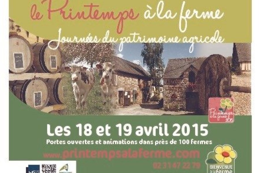 Journées du patrimoine agricole-printemps à la ferme