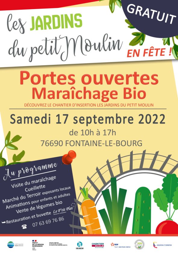 les Jardins du petit Moulin - affiche