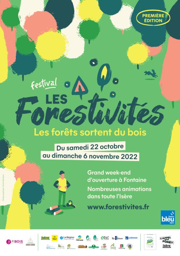 Affiche 1ère édition des Forestivités