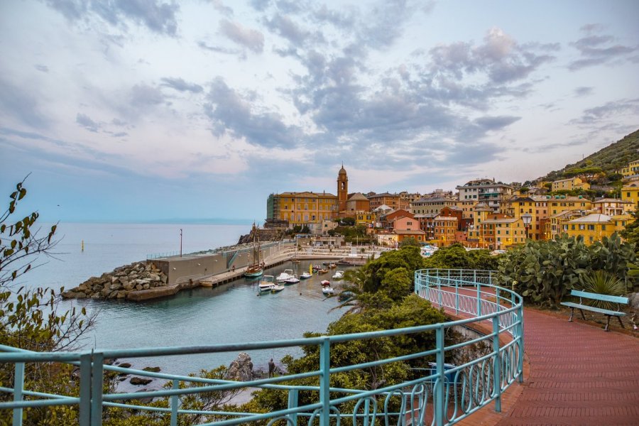 Gênes, balcon sur la mer