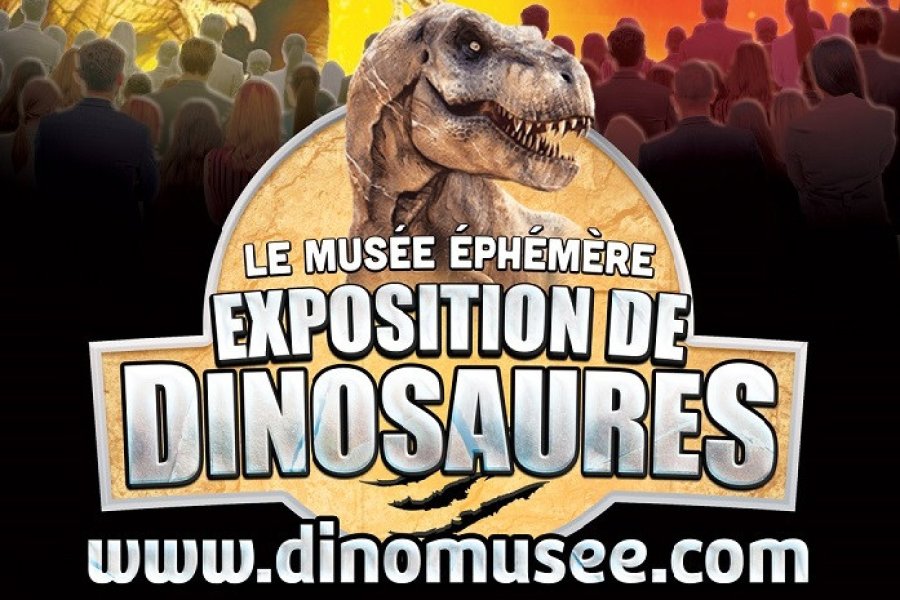 Le Musée Ephémère: Les dinosaures arrivent à Rochexpo