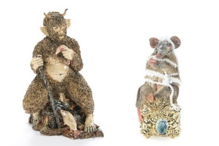 Dents, Crocs, Griffes : une plasticienne décore le Musée de la Chasse et de la Nature