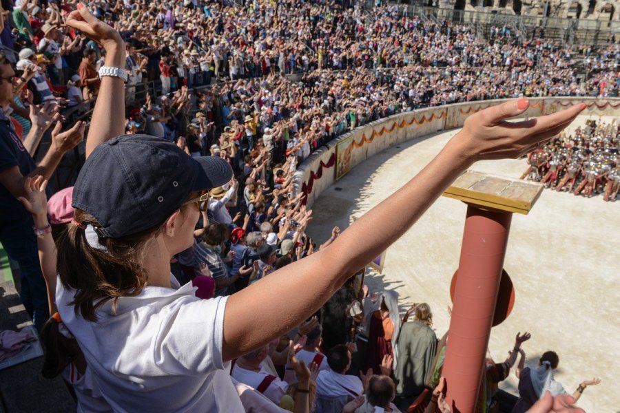 Revivre aux temps des gladiateurs dans les arênes de Nîmes