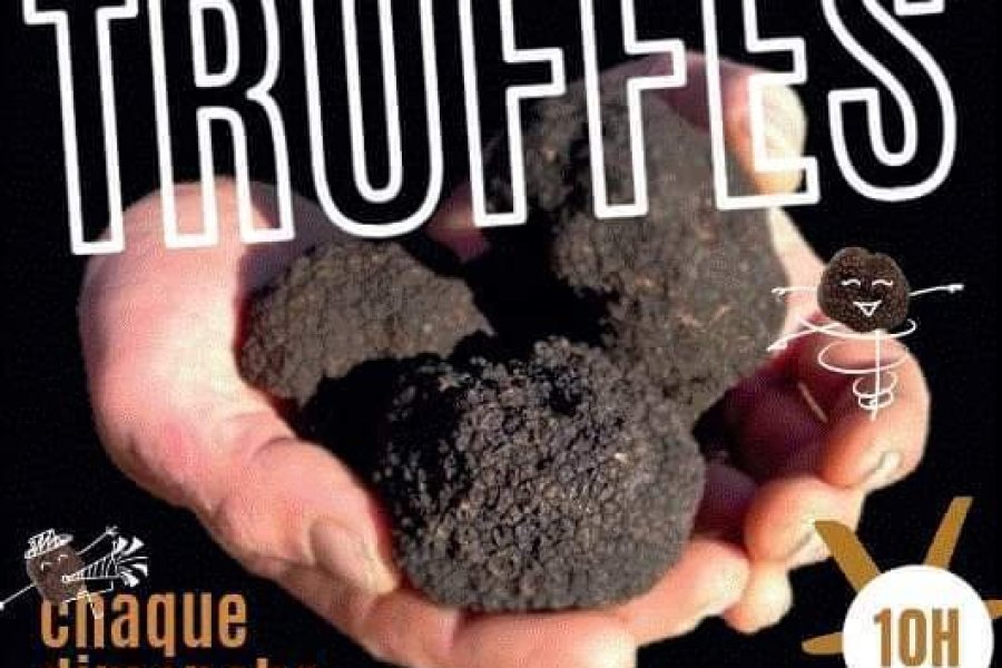 Marchés aux truffes à Sorges et Ligueux en Périgord