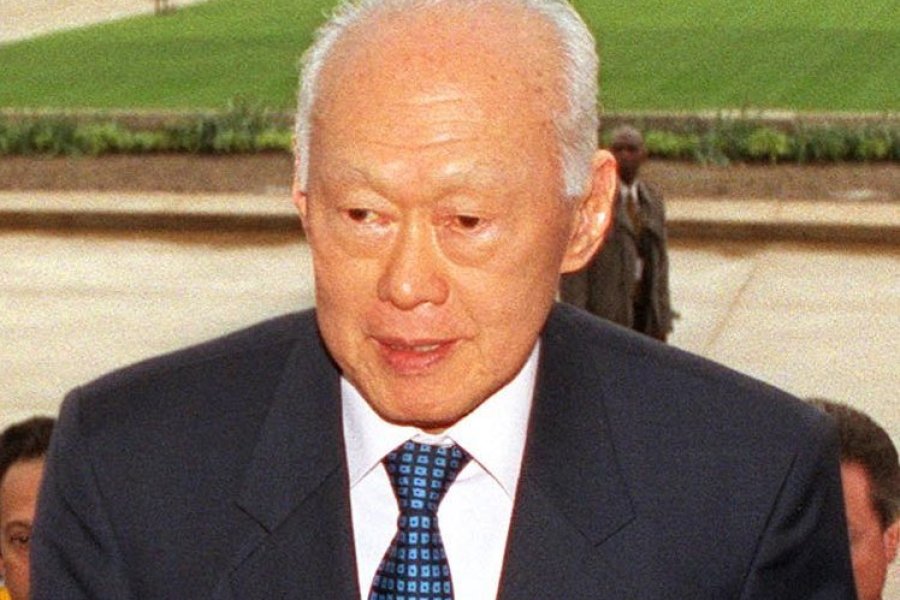 Portrait de Lee Kuan Yew