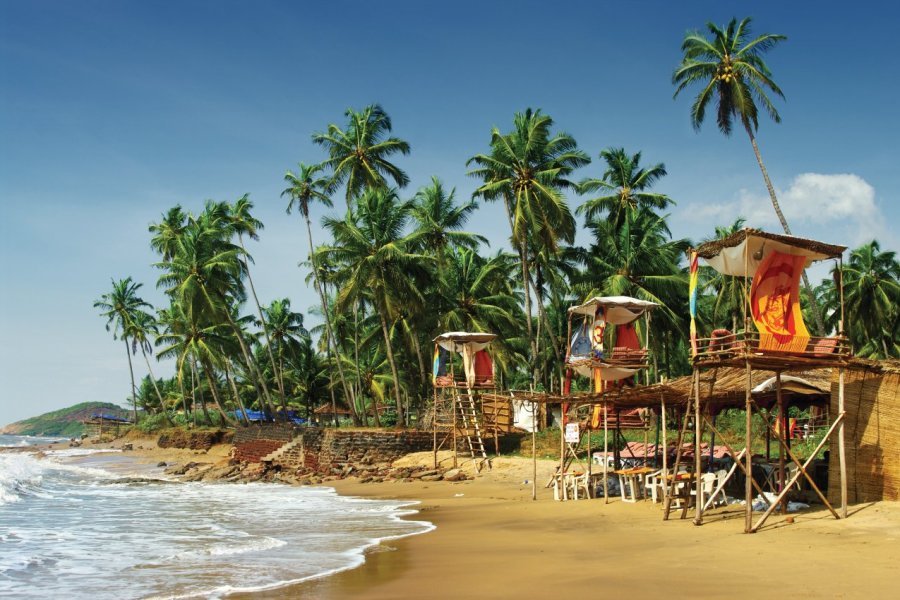 Goa, patrimoine culturel et fêtes sur la plage dans le sud de l'Inde